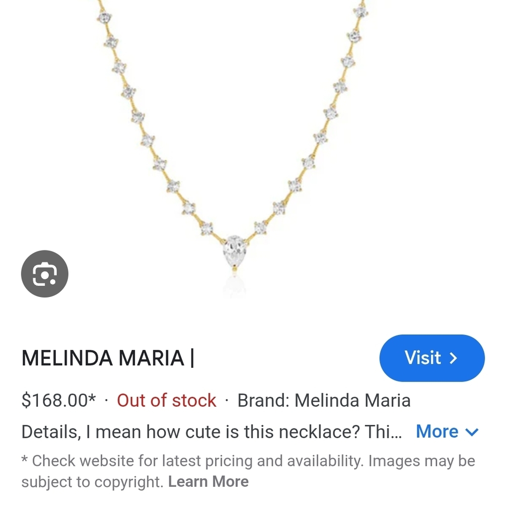 Melinda Maria "OMG It's So Cute" Necklace